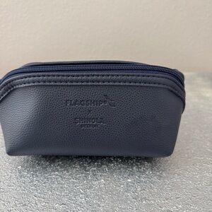 Men's Navy Gray Leather Bag Shinola AA  First Class